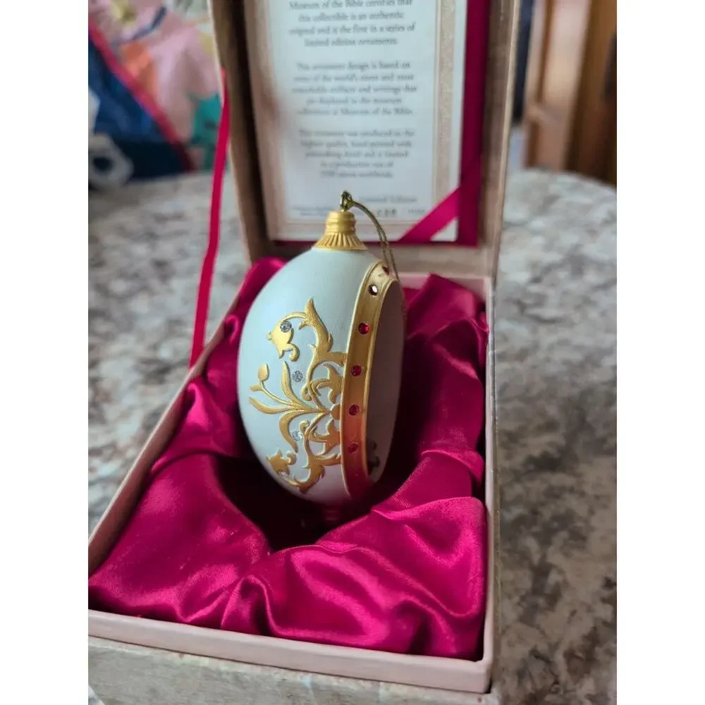 Christmas Museum of‎ the Bible DC Ornament Limited Edition in Box #1539/2500